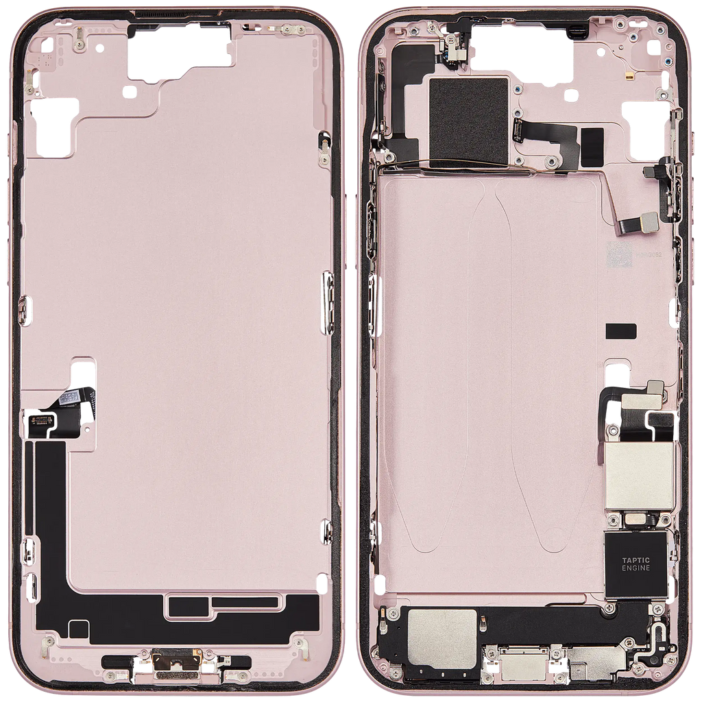 Original Apple-Ausbau B gebraucht – iPhone 15 Plus US Version Rahmen Rosa