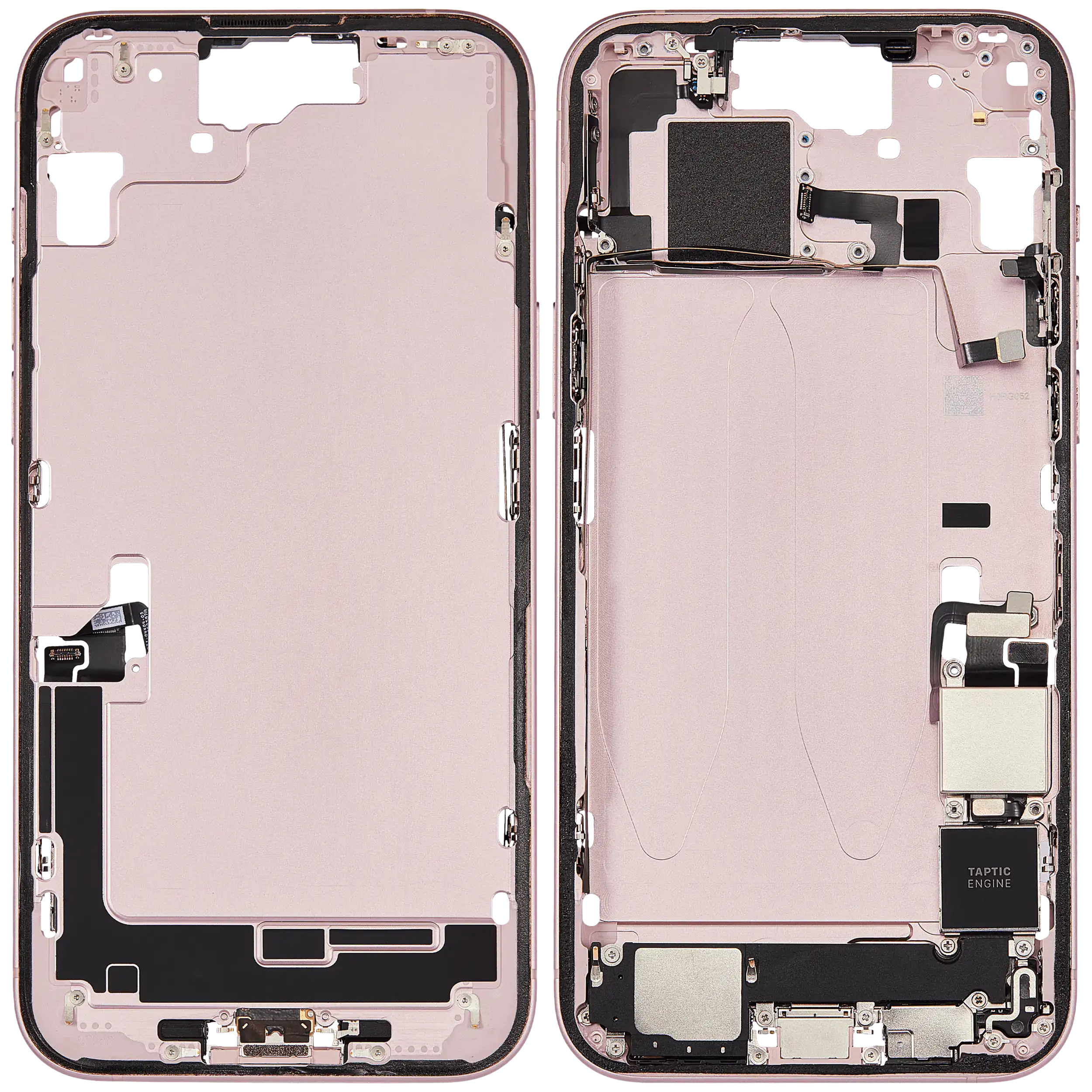 Original Apple-Ausbau B gebraucht – iPhone 15 Plus US Version Rahmen Rosa