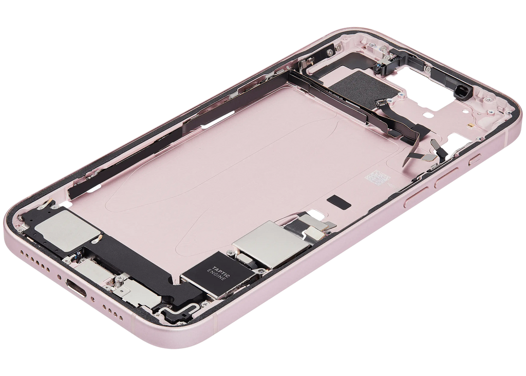 Original Apple-Ausbau B gebraucht – iPhone 15 Plus US Version Rahmen Rosa