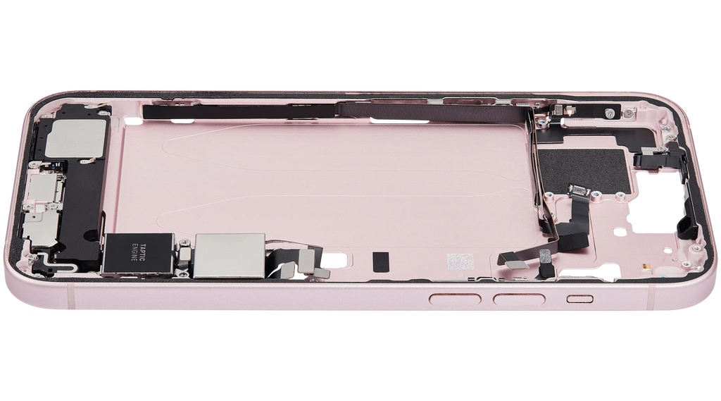 Original Apple-Ausbau B gebraucht – iPhone 15 Plus US Version Rahmen Rosa