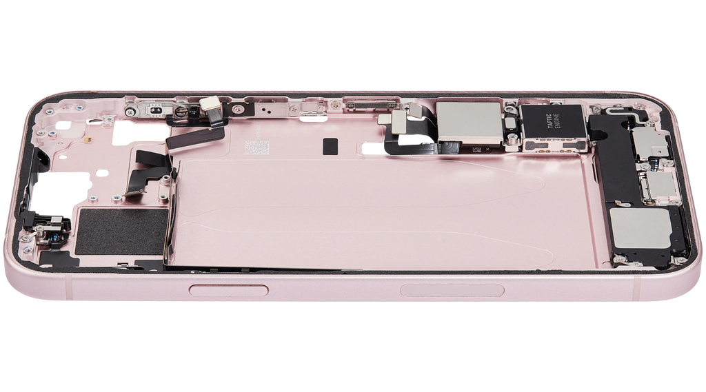 Original Apple-Ausbau B gebraucht – iPhone 15 Plus US Version Rahmen Rosa