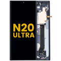 OLED Display with Frame for Samsung Galaxy Note 20 Ultra 5G (Refurbished) (Mystic Black)