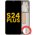 OLED Display with Frame for Samsung Galaxy S24 Plus 5G (US & International Version) (Refurbished) (Amber Yellow)