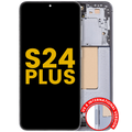 Samsung Galaxy S24+ OLED-Display mit Rahmen Refurbished Sapphire Blue