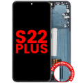 OLED-Display mit Rahmen für Samsung Galaxy S22 Plus Grün Aftermarket Plus