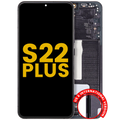 OLED Display with Frame for Samsung Galaxy S22 Plus 5G (US & International Version) (Refurbished) (Phantom Black)