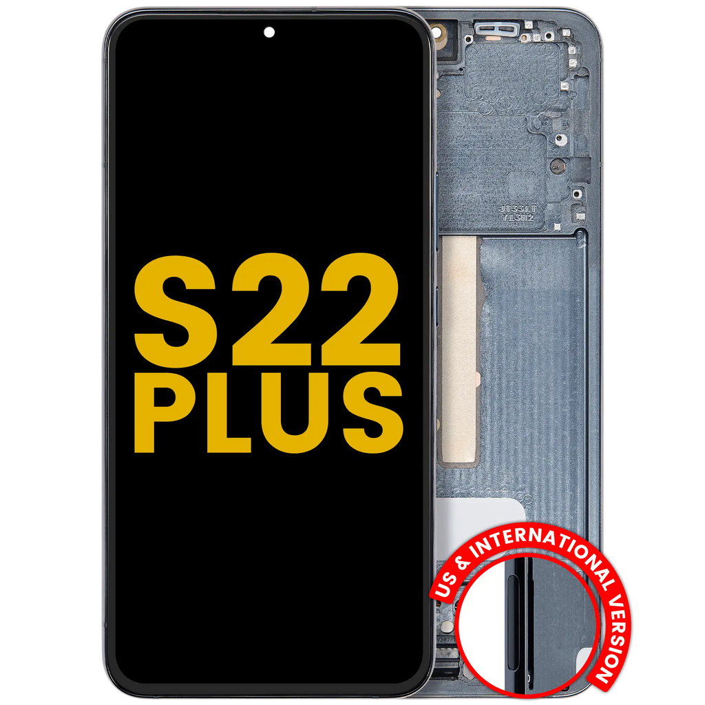 OLED-Display mit Rahmen Samsung Galaxy S22 Plus Grün Refurbished