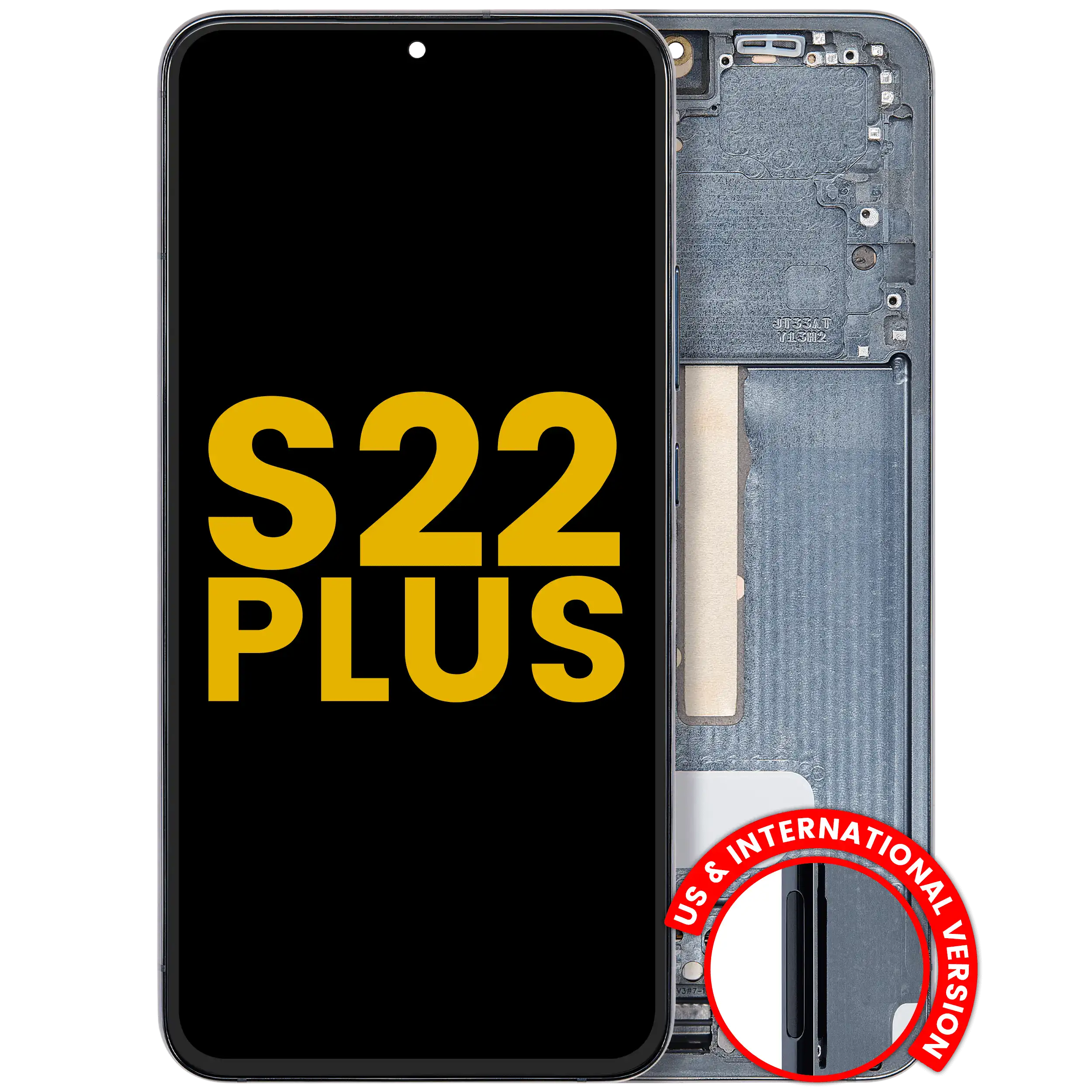 OLED-Display mit Rahmen Samsung Galaxy S22 Plus Grün Refurbished