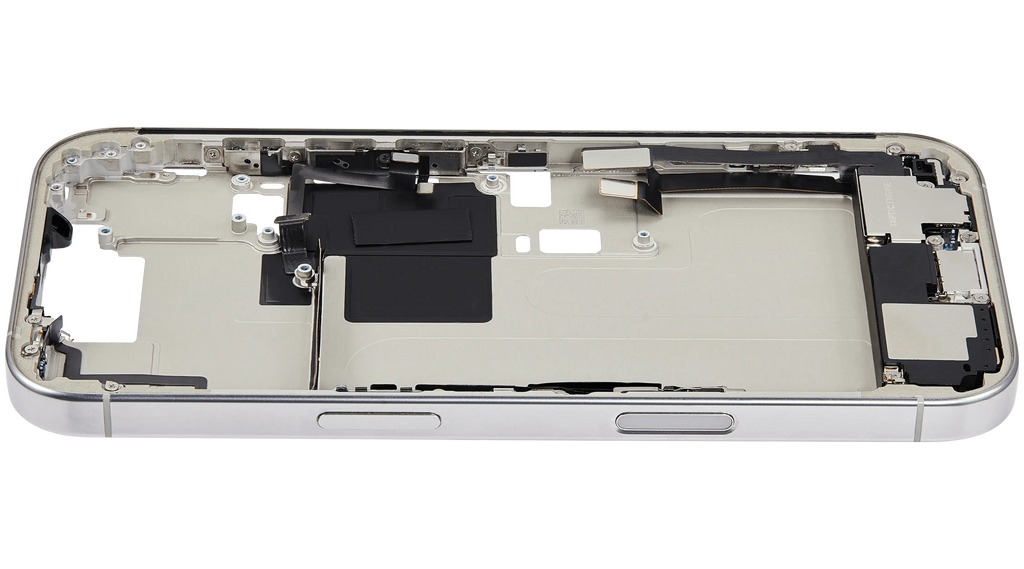 Original Apple-Ausbau C gebraucht – iPhone 16 Pro US Version Rahmen Weiß