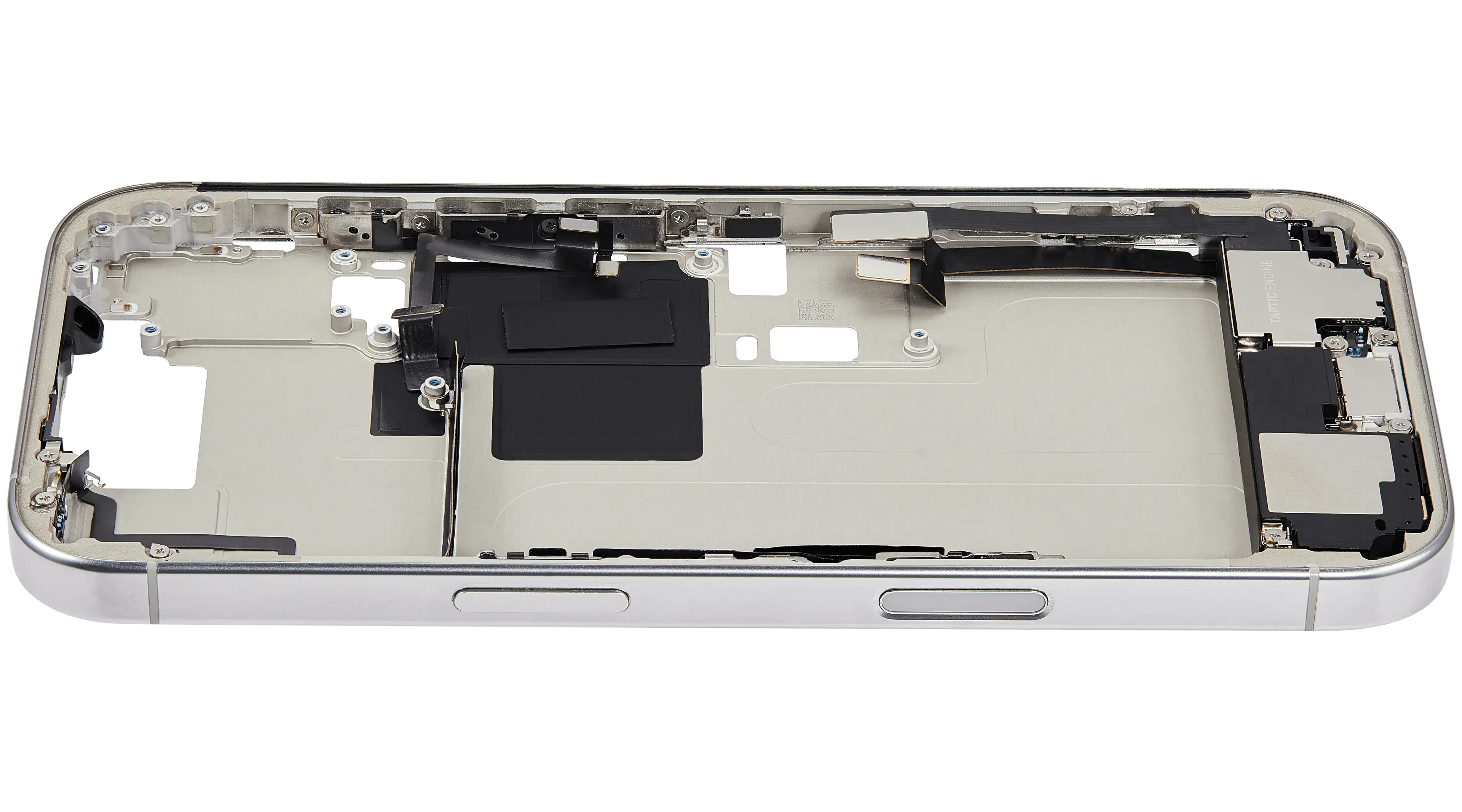 Original Apple-Ausbau C gebraucht – iPhone 16 Pro US Version Rahmen Weiß