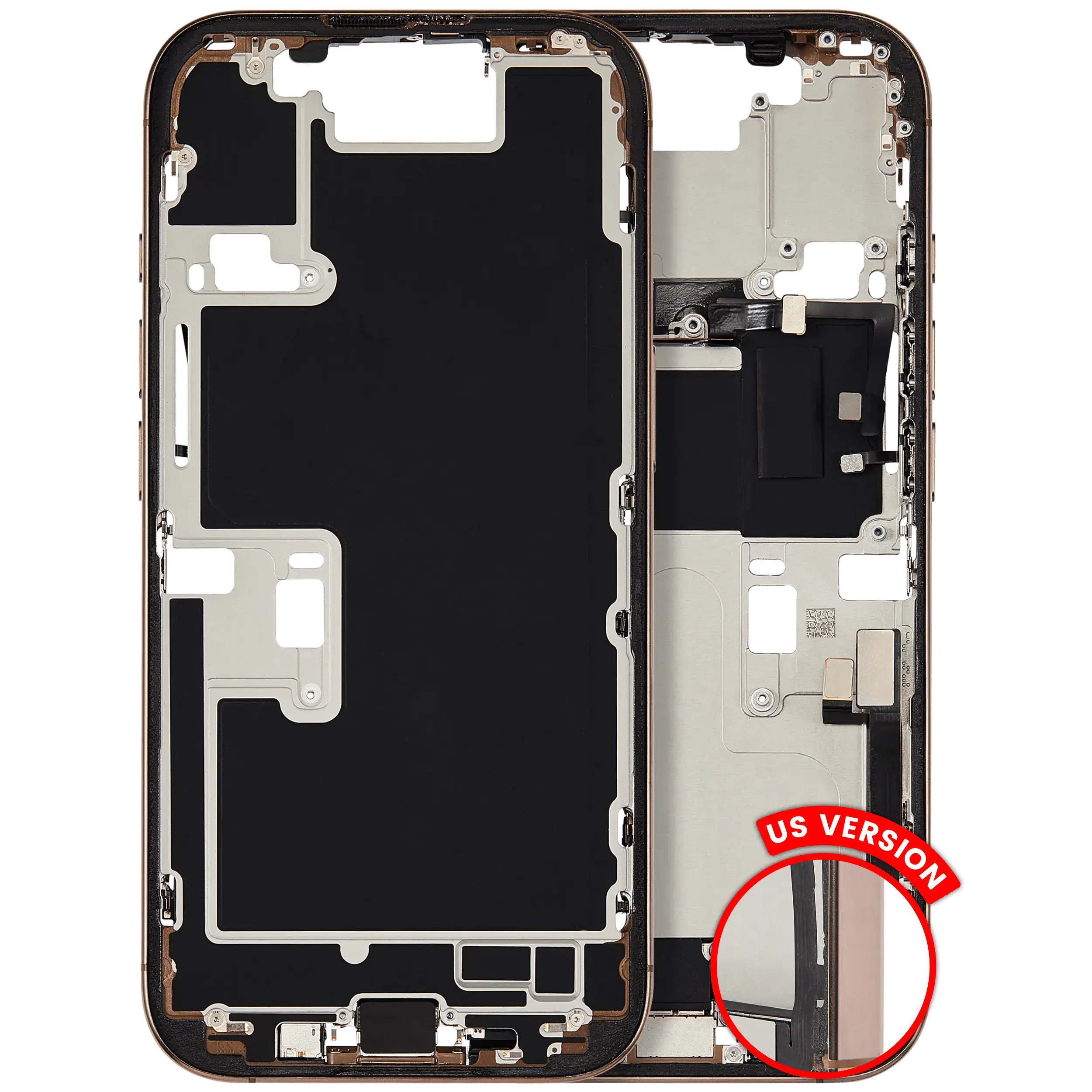Original Apple-Ausbau B gebraucht – iPhone 16 Pro US Version Rahmen Wüstensand