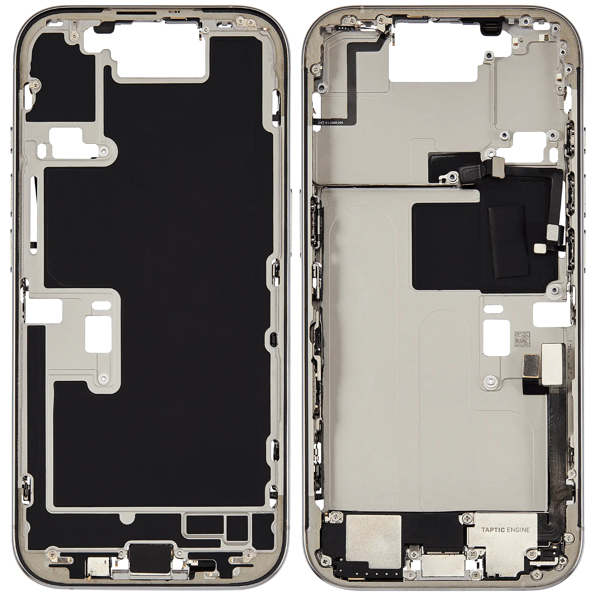Original Apple-Ausbau A gebraucht – iPhone 16 Pro US Version Rahmen Weiß