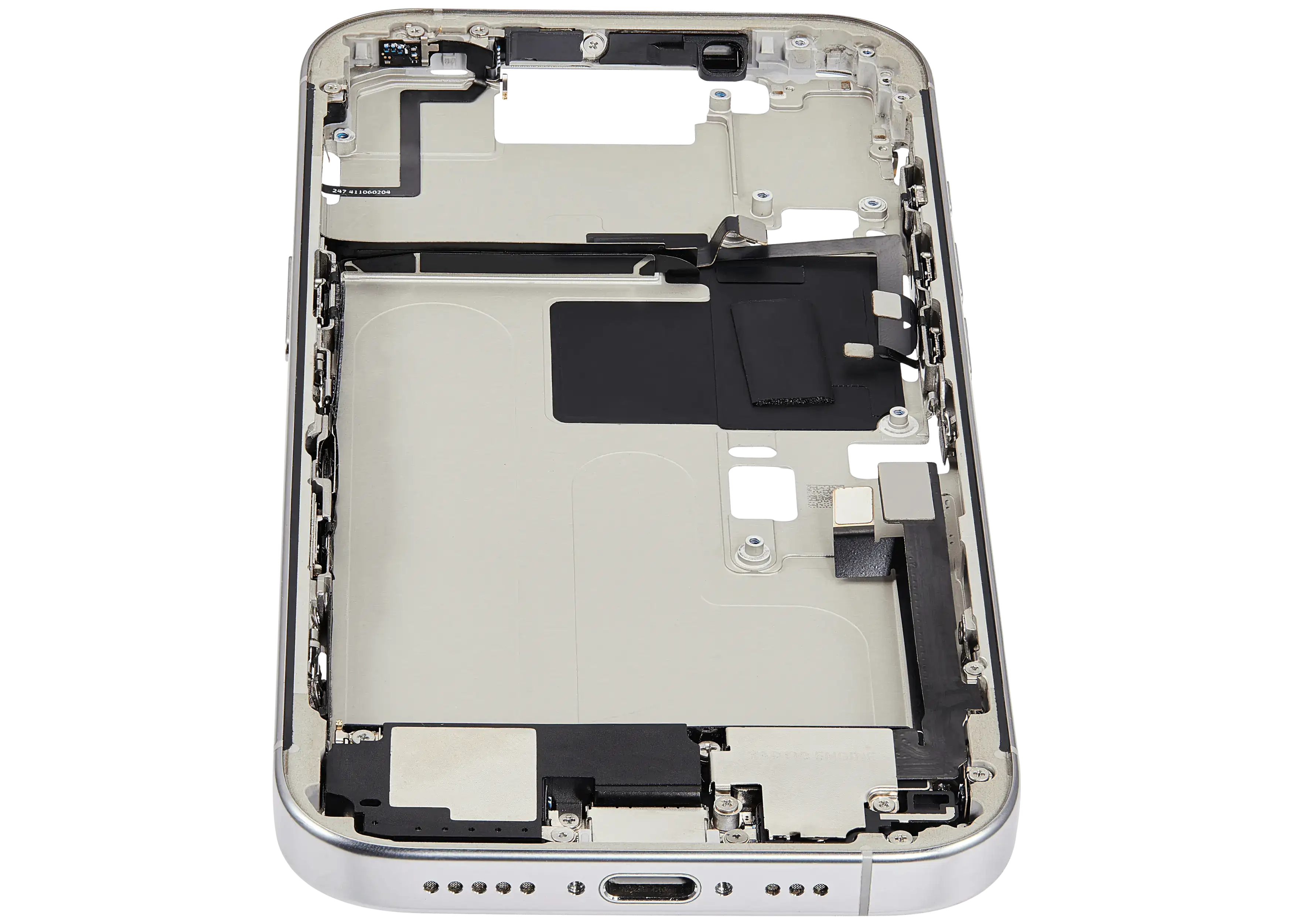 Original Apple-Ausbau A gebraucht – iPhone 16 Pro US Version Rahmen Weiß