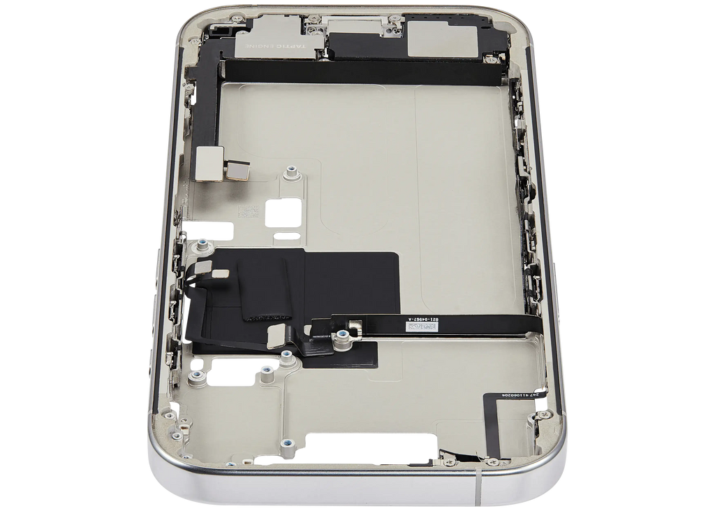 Original Apple-Ausbau A gebraucht – iPhone 16 Pro US Version Rahmen Weiß