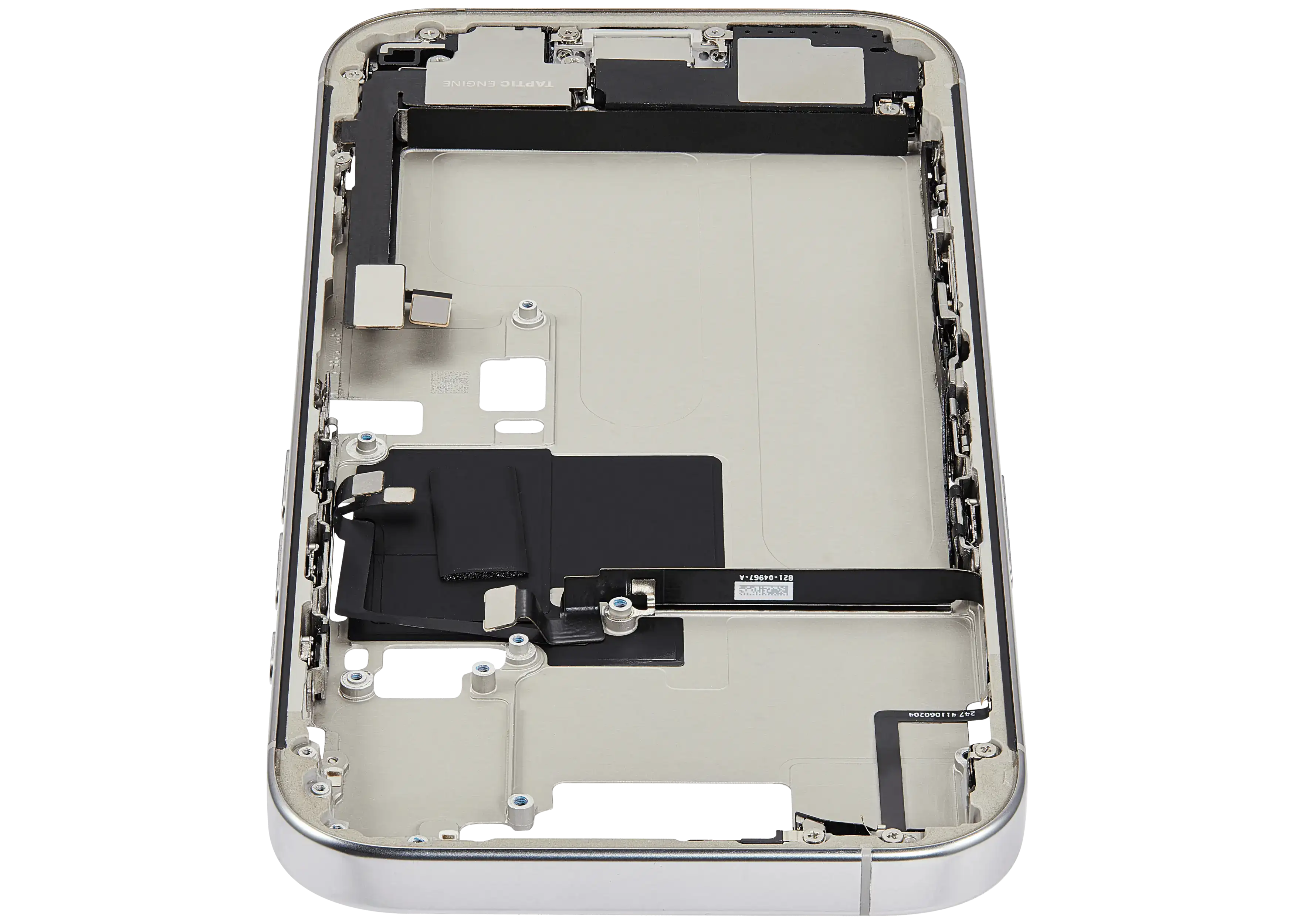 Original Apple-Ausbau A gebraucht – iPhone 16 Pro US Version Rahmen Weiß