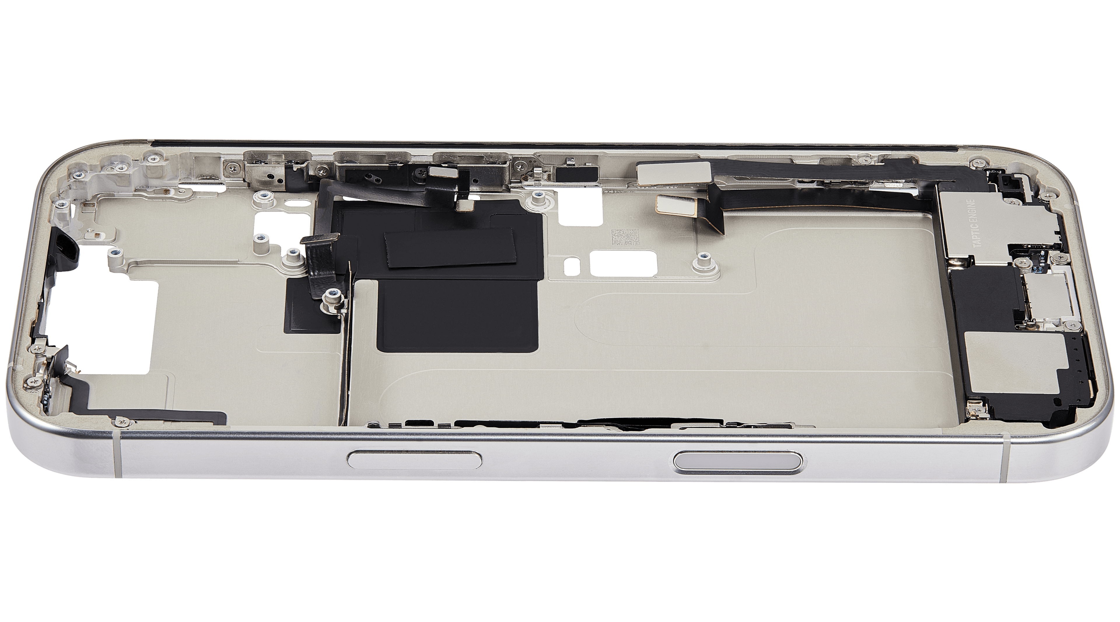 Original Apple-Ausbau A gebraucht – iPhone 16 Pro US Version Rahmen Weiß
