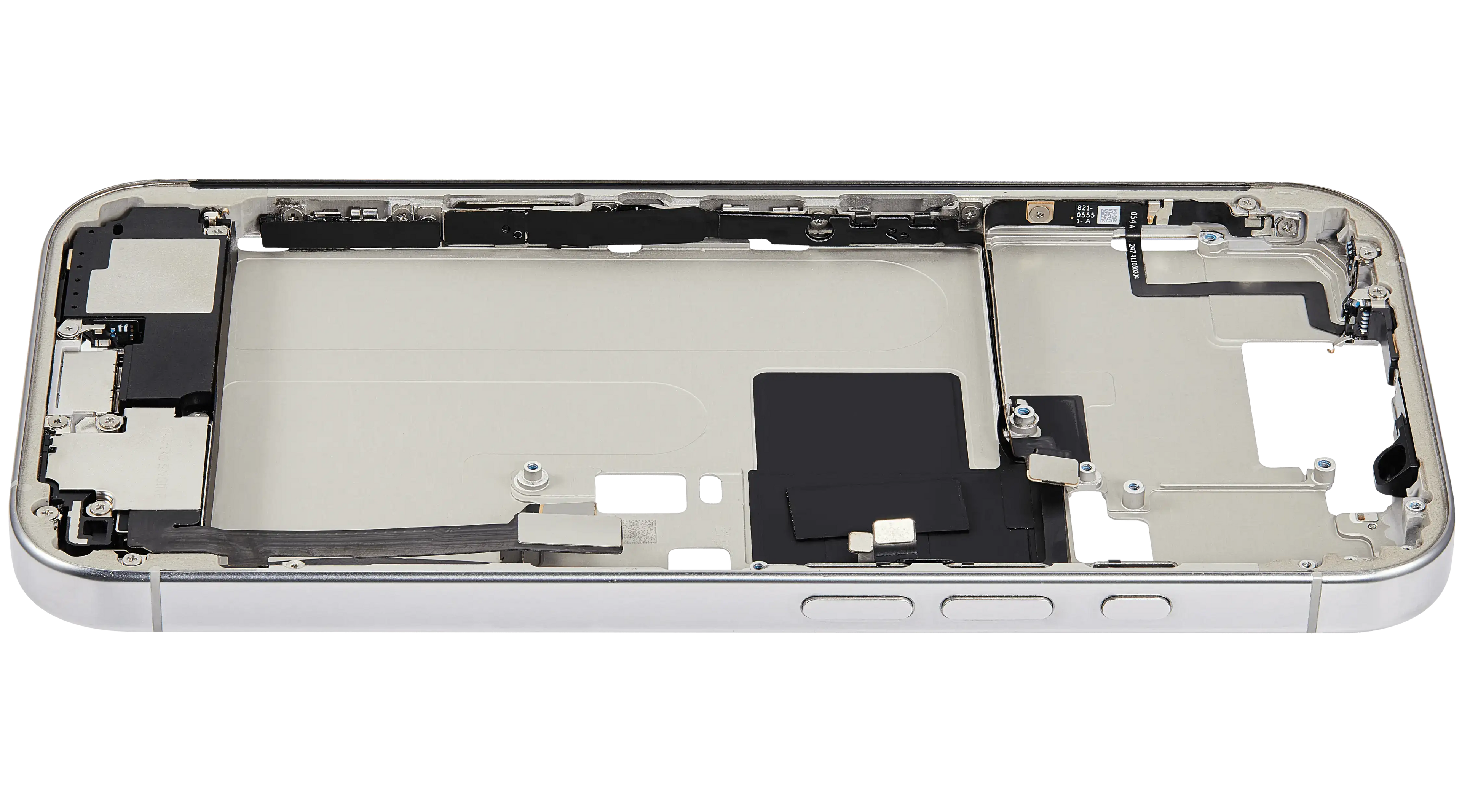 Original Apple-Ausbau A gebraucht – iPhone 16 Pro US Version Rahmen Weiß