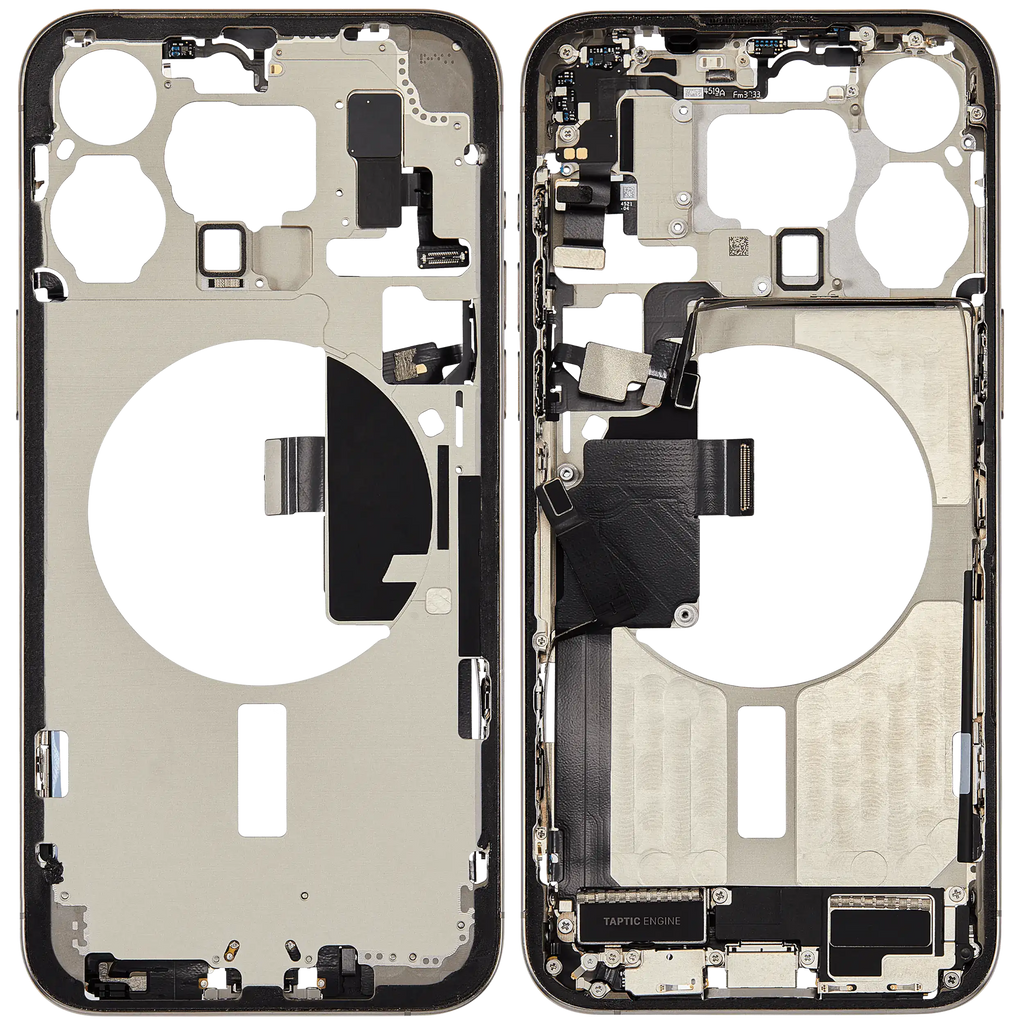 Original Apple-Ausbau C gebraucht – iPhone 15 Pro Max US Version Rahmen Natur