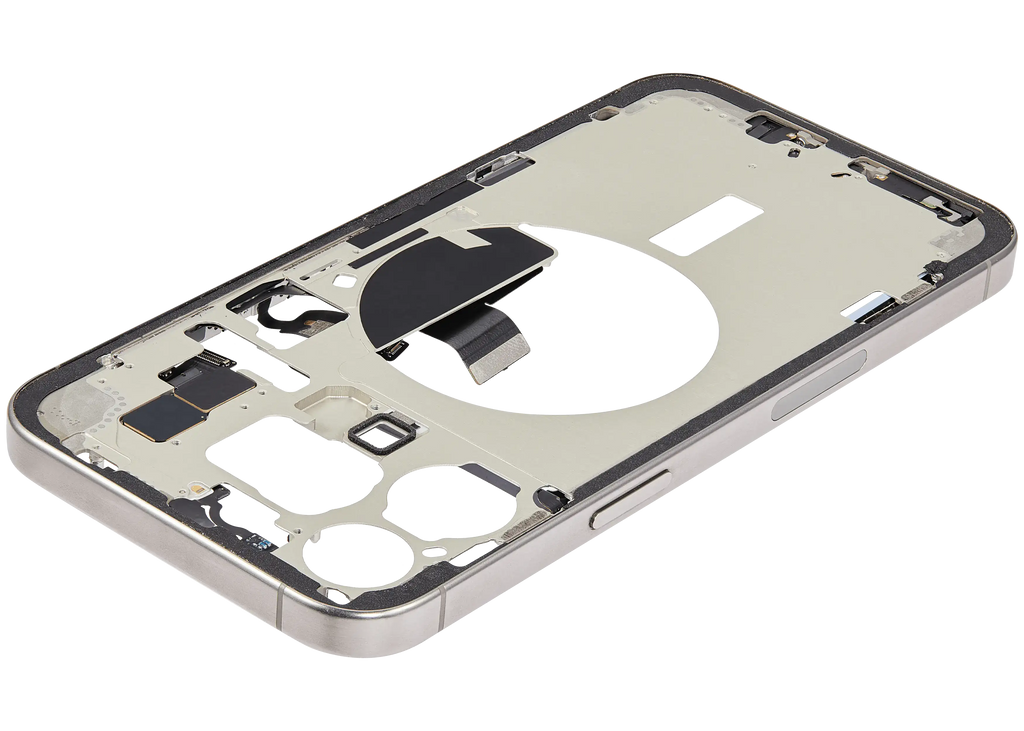 Original Apple-Ausbau C gebraucht – iPhone 15 Pro Max US Version Rahmen Natur
