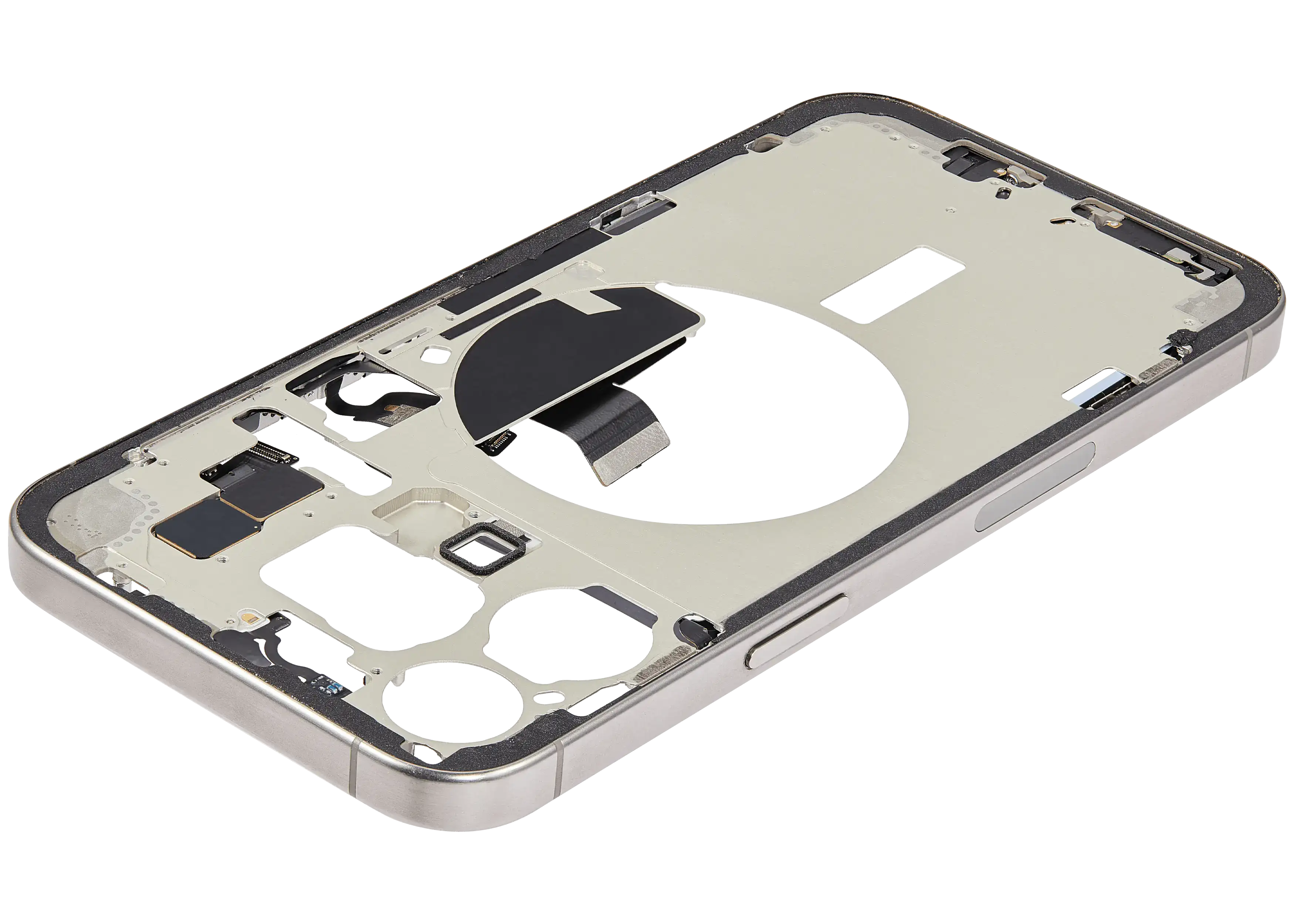 Original Apple-Ausbau C gebraucht – iPhone 15 Pro Max US Version Rahmen Natur