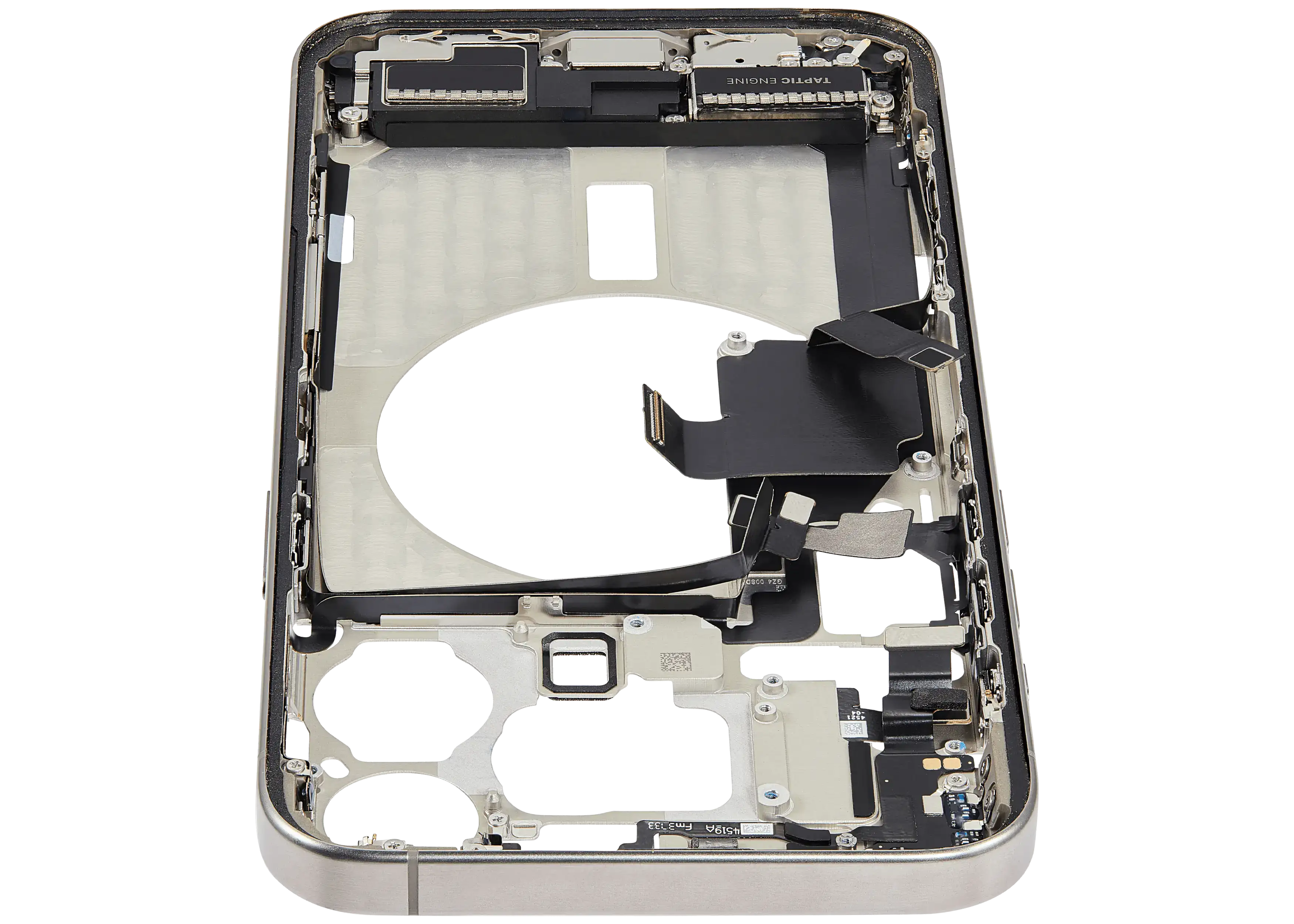 Original Apple-Ausbau C gebraucht – iPhone 15 Pro Max US Version Rahmen Natur