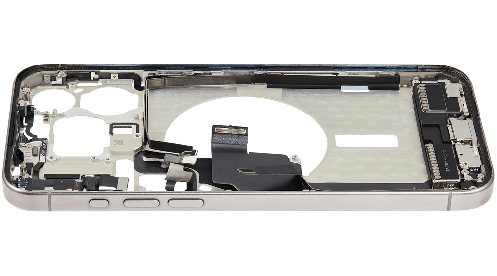 Original Apple-Ausbau C gebraucht – iPhone 15 Pro Max US Version Rahmen Natur