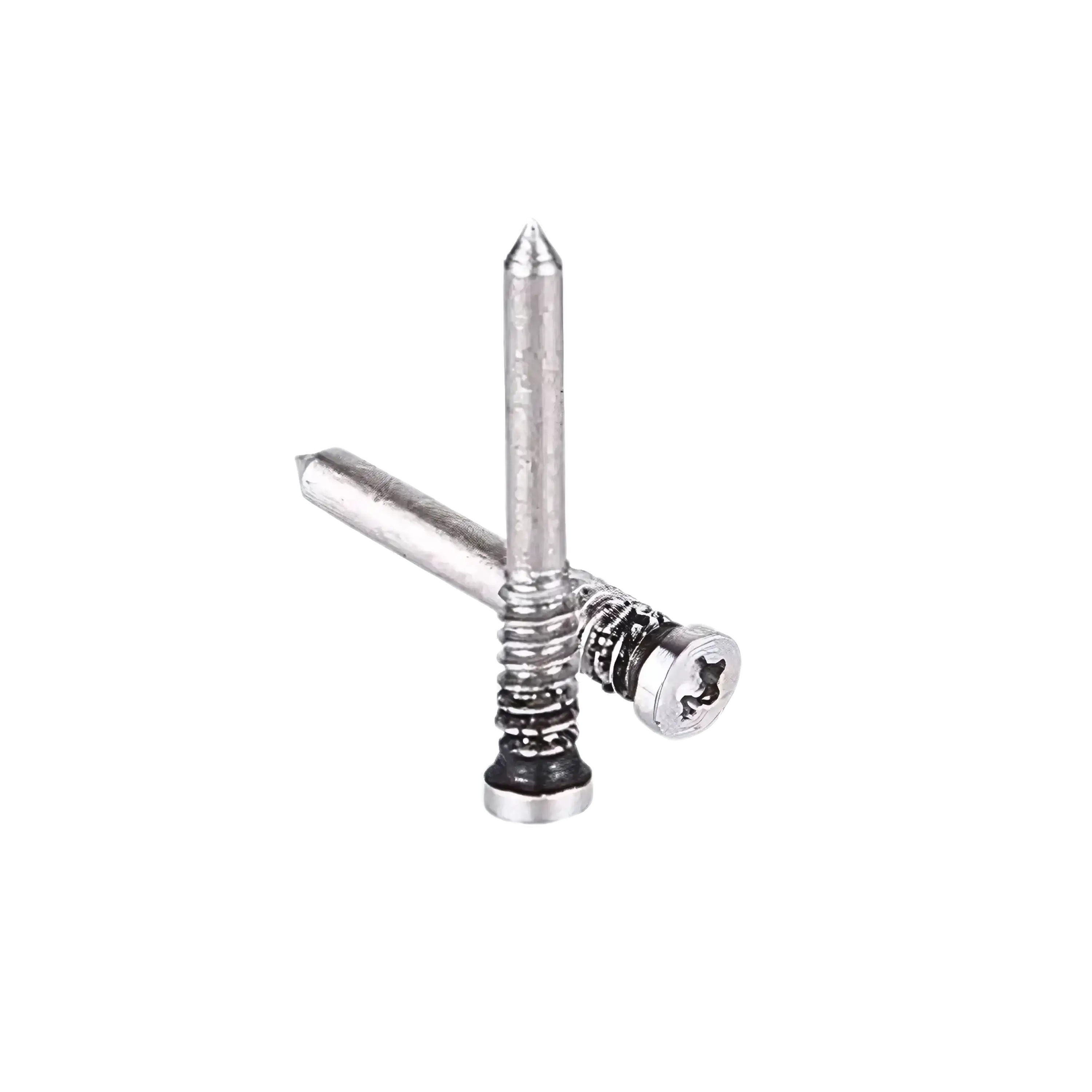 Security Screws for iPhone 12 Pro / 12 Pro Max (100-Pack, Silver, Service Pack)