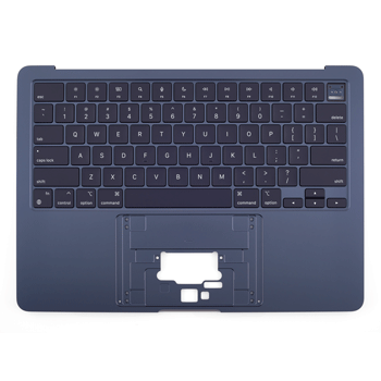 Top Case mit Tastatur MacBook Air 13" A2681 Midnight ISO Original OEM