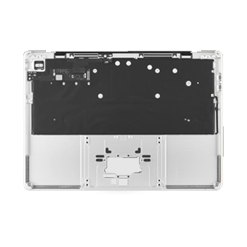 Top Case mit Tastatur (ISO DE) für MacBook Air 13" A3240 OEM Silber