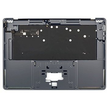 Top Case with Keyboard (ISO Czech) for MacBook Air 15" A3114 (2024) (Original OEM) (Space Gray)