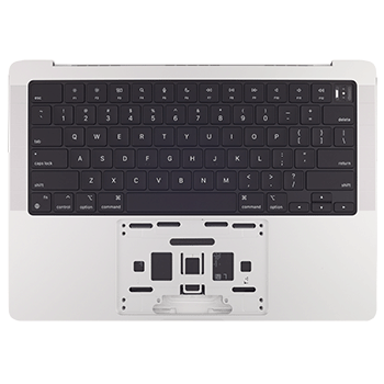 Top Case mit Akku&Tastatur MacBook Pro 14" A2992 OEM Croatian Silber