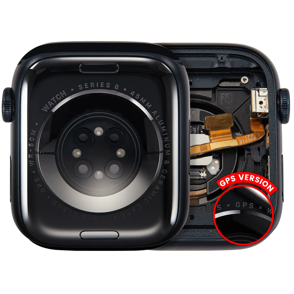 Gehäusebaugruppe Apple Watch Series 8 45mm Alu Midnight OEM Pull A gebraucht
