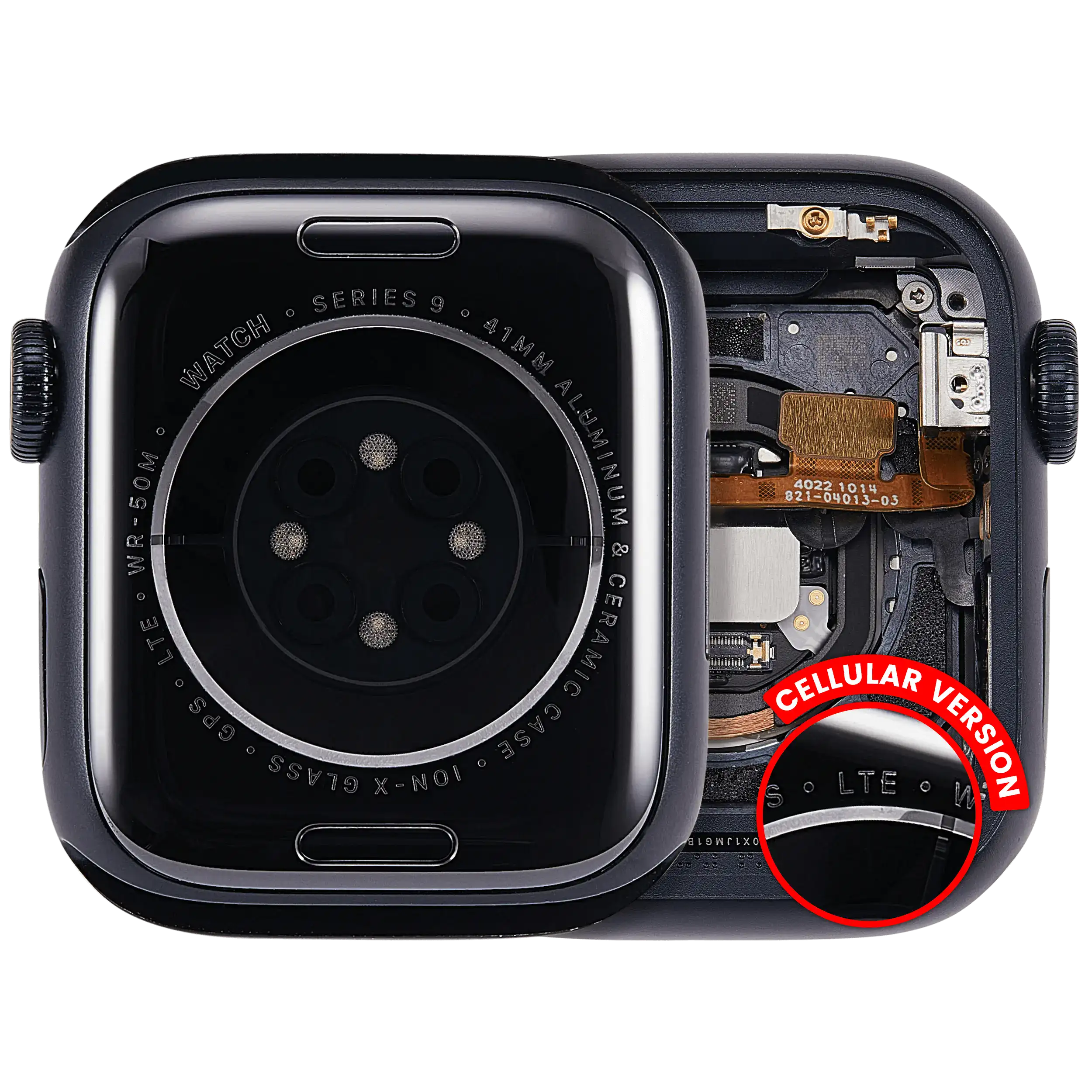 Apple Watch Series 9 41mm Gehäuse Midnight Qualität A OEM Cellular