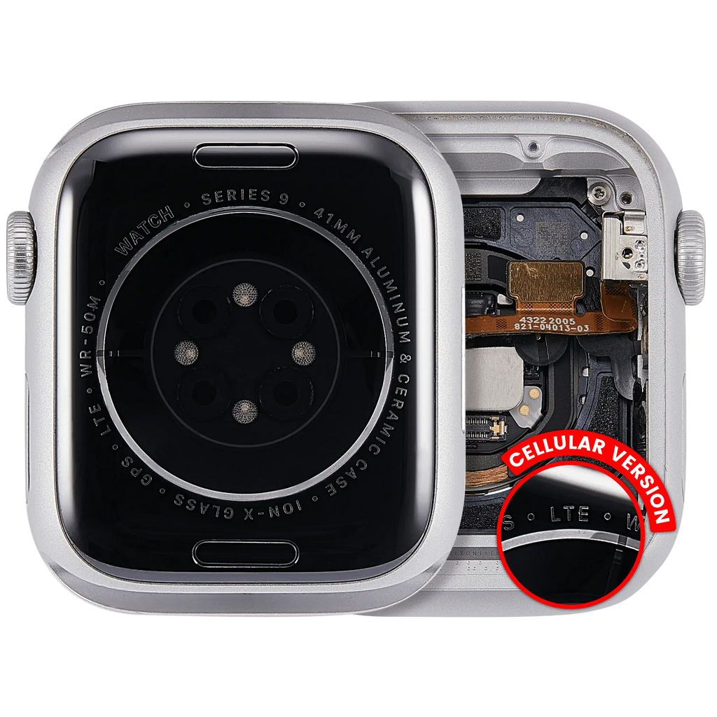 Gehäuse Apple Watch Series 9 41mm Cellular gebrauchter OEM-Ausbau, Qualität A Al