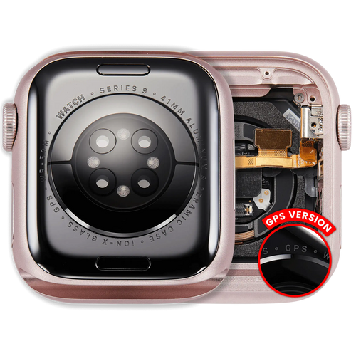 Apple Watch Series 9 41mm Gehäuse Alu Pink GPS OEM A (Gebraucht)