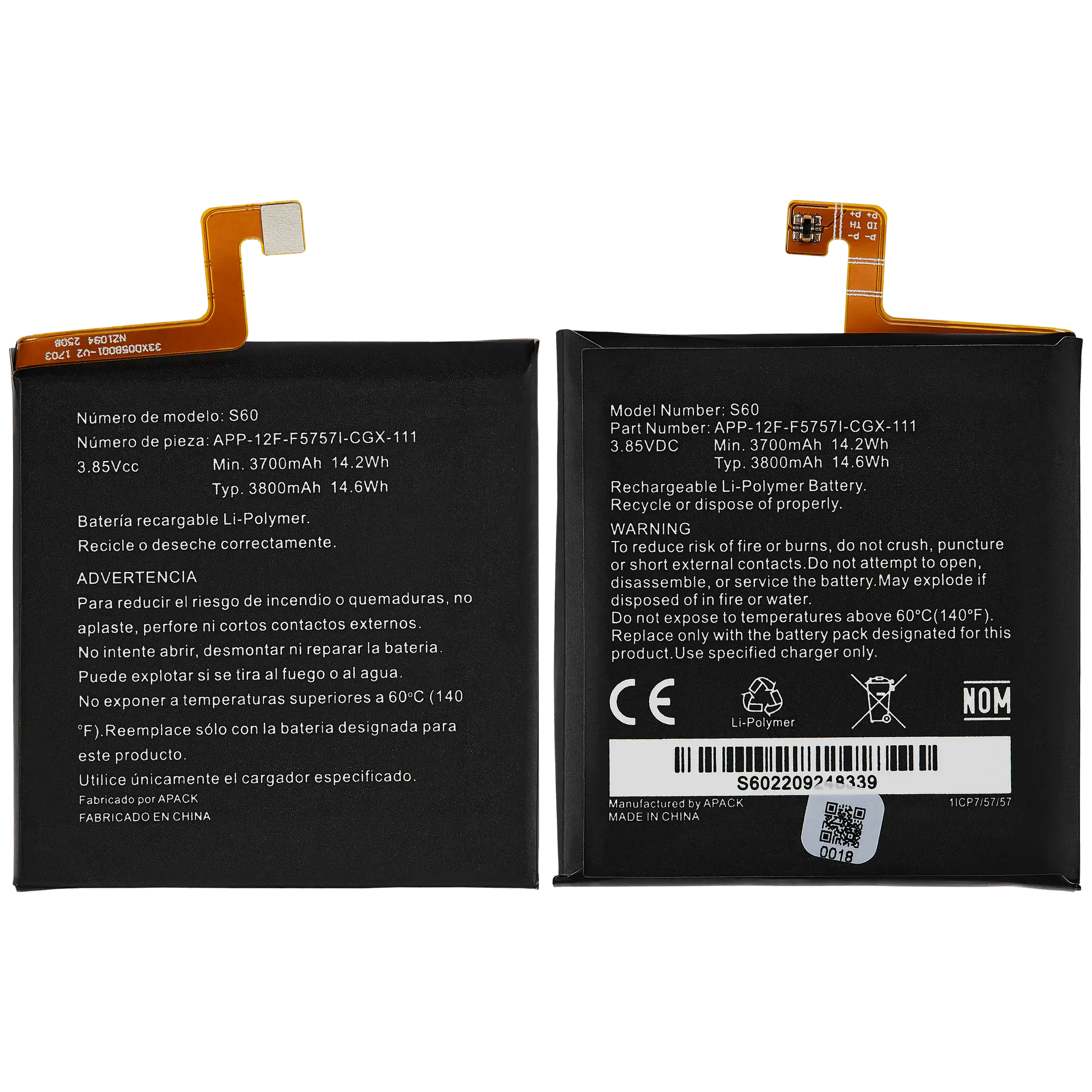 Ersatzakku für CAT S60