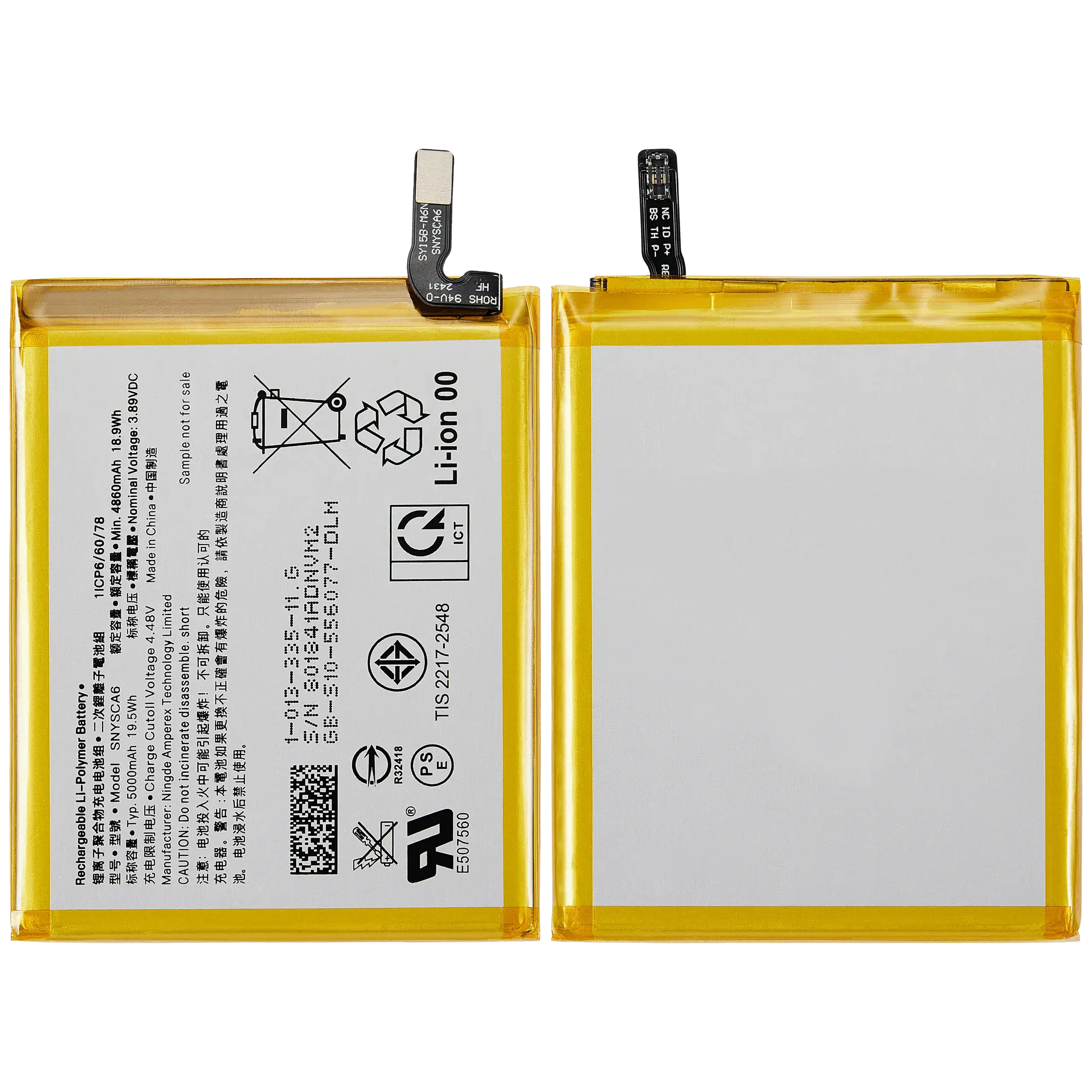 Replacement battery for Sony Xperia 10 IV