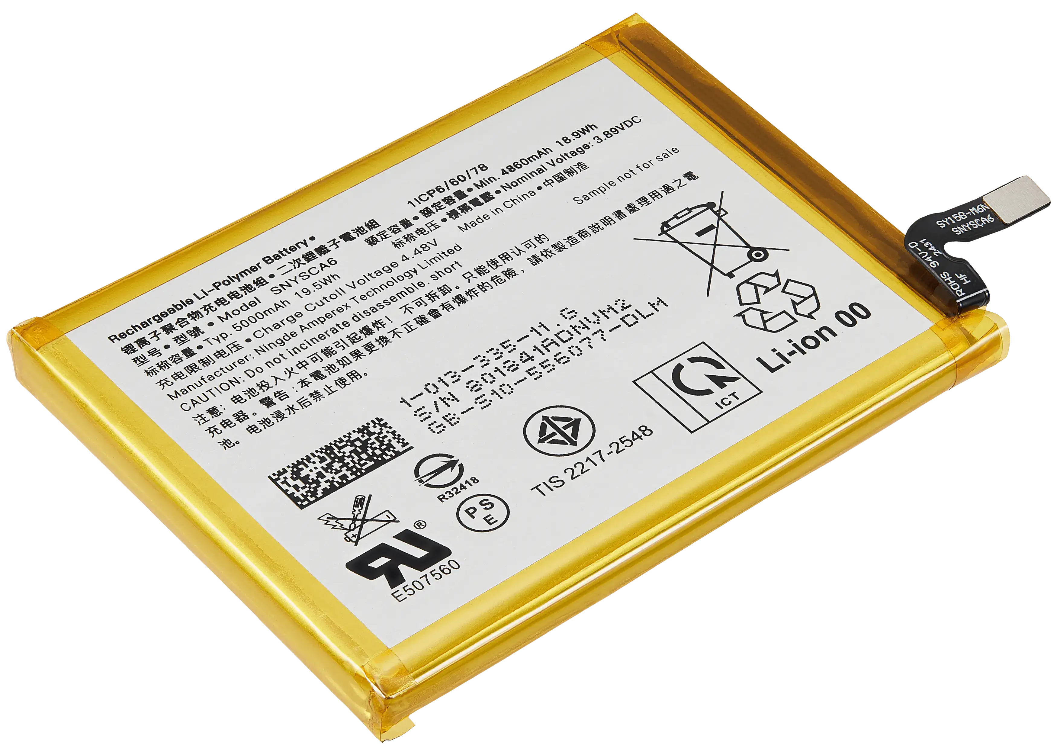 Replacement battery for Sony Xperia 10 IV
