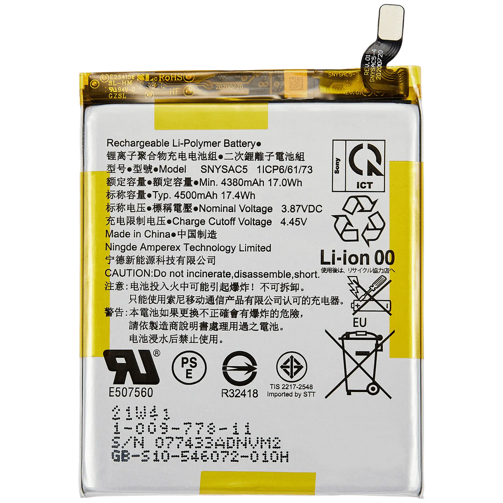 Replacement Battery for Sony Xperia 10 III
