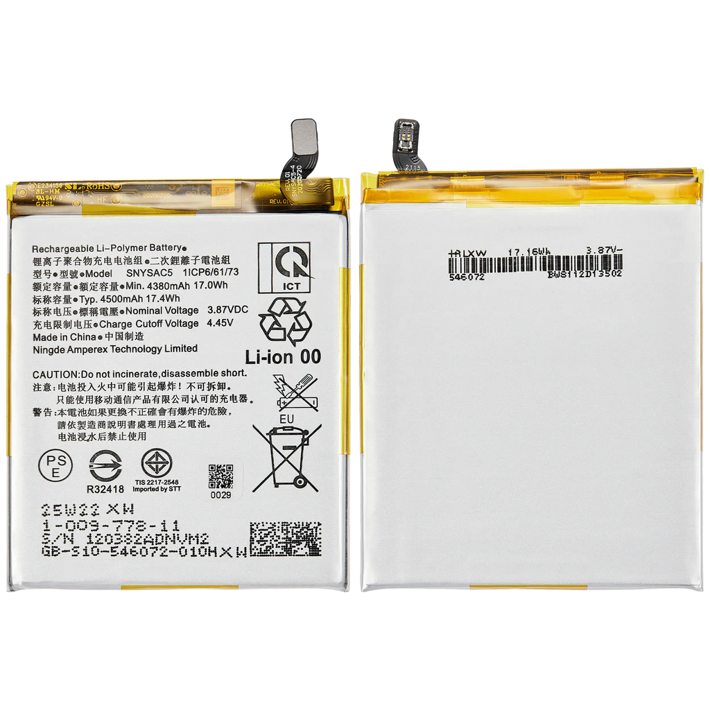 Replacement Battery for Sony Xperia 1 III