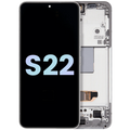 OLED Display with Frame for Samsung Galaxy S22 5G (Service Pack) (White)