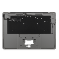 Top Case with Keyboard for MacBook Air 15" A3114 (2024) (ISO Bulgarian) (Original OEM) (Space Gray)