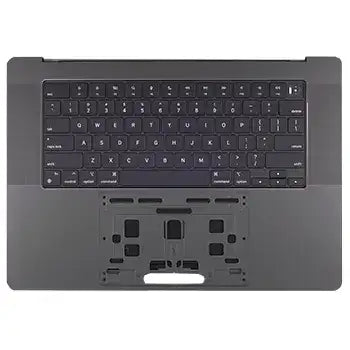 Top Case mit Akku & Tastatur (ISO Arab) MacBook Pro 16" A3403 OEM Space Schwarz