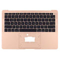 Top Case with Keyboard & Battery for MacBook Air 13" A1932 (2018/2019) US-English, OEM-removed like new, Gold