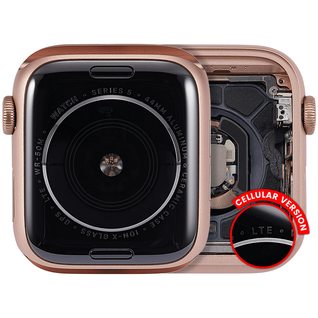 Gehäuse-Baugruppe Apple Watch Series 5 44mm Cellular Aluminium/Gold gebrauchter