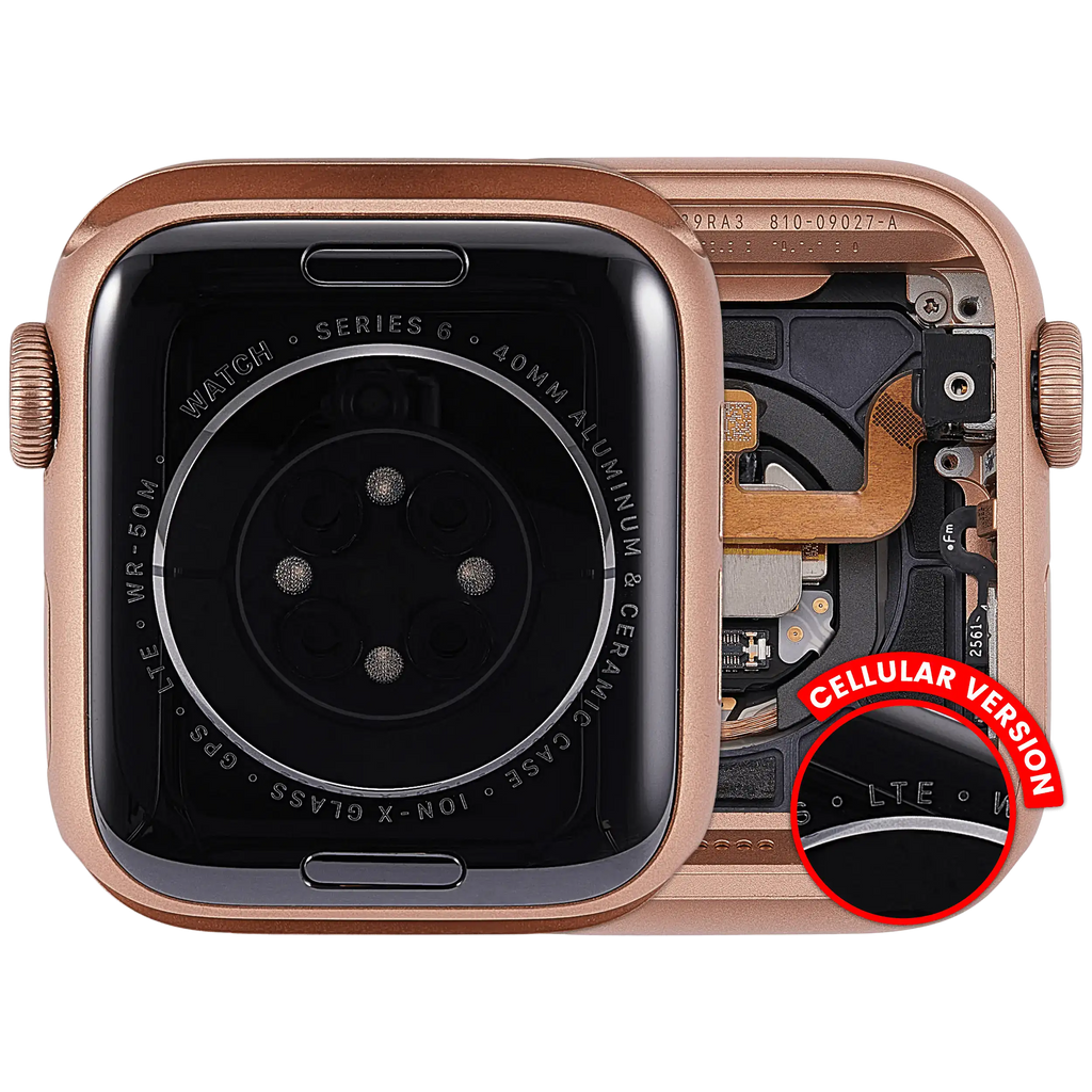 Apple Watch Series 6 Gehäuse 40mm Roségold gebraucht OEM A Cellular