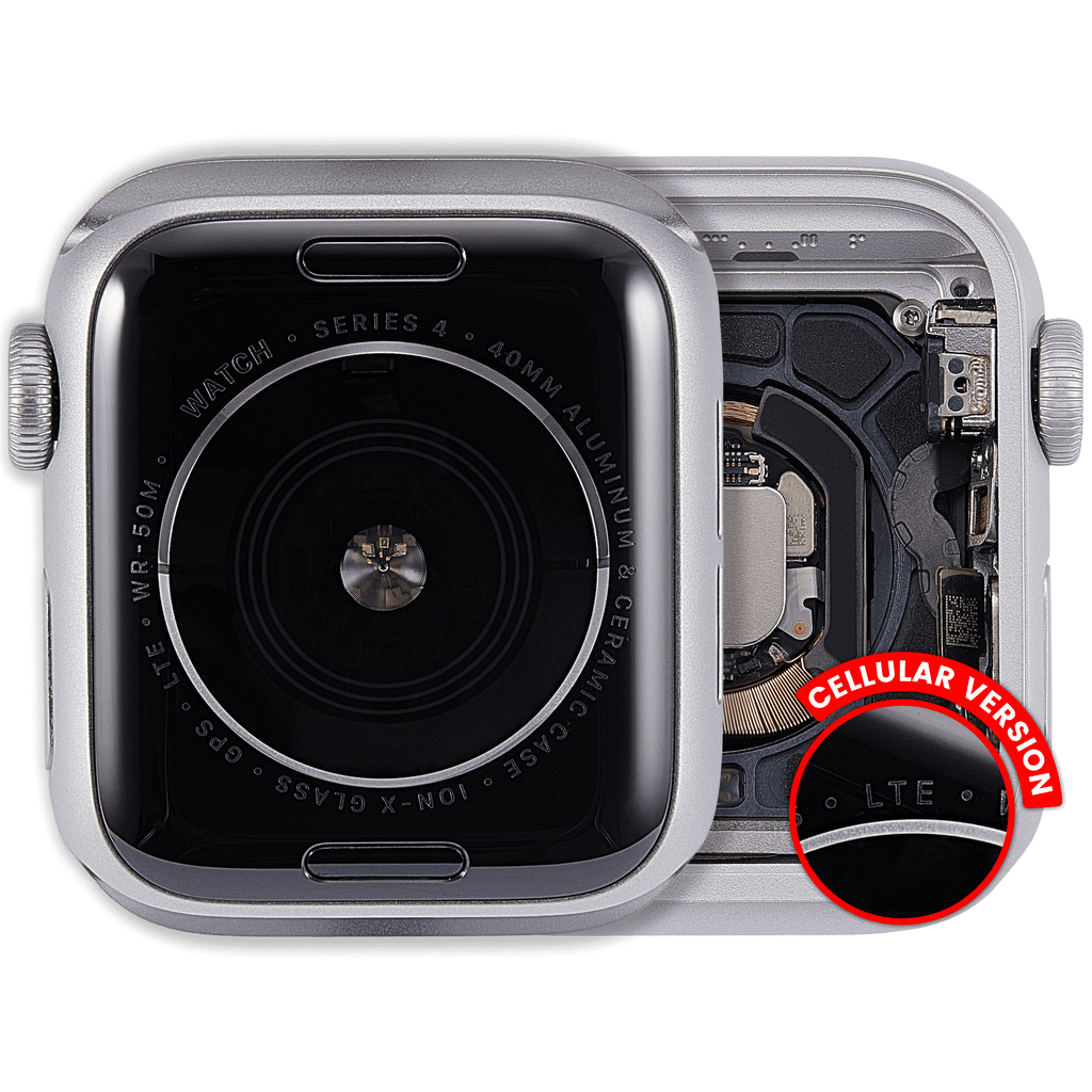 Casing for Apple Watch Series 4 (40 mm) – Aluminum/Silver, Cellular, Grade A (used)