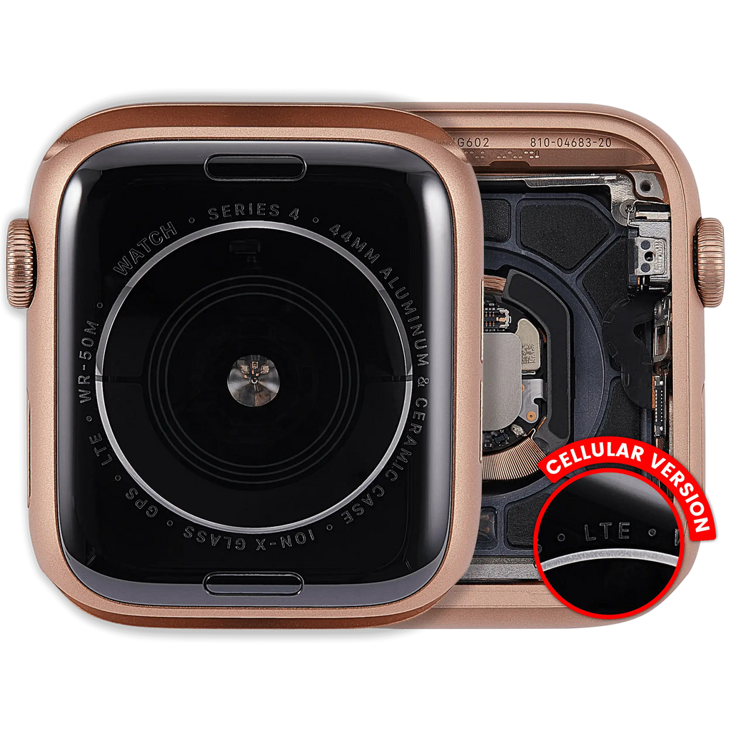 Gehäusebaugruppe Apple Watch Series 4 44mm Gold Alu Cellular OEM A gebraucht