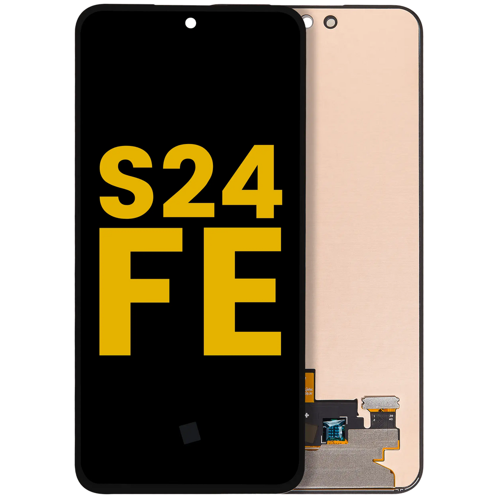 OLED-Display ohne Rahmen für Samsung Galaxy S24 FE 5G Refurbished Alle Farben