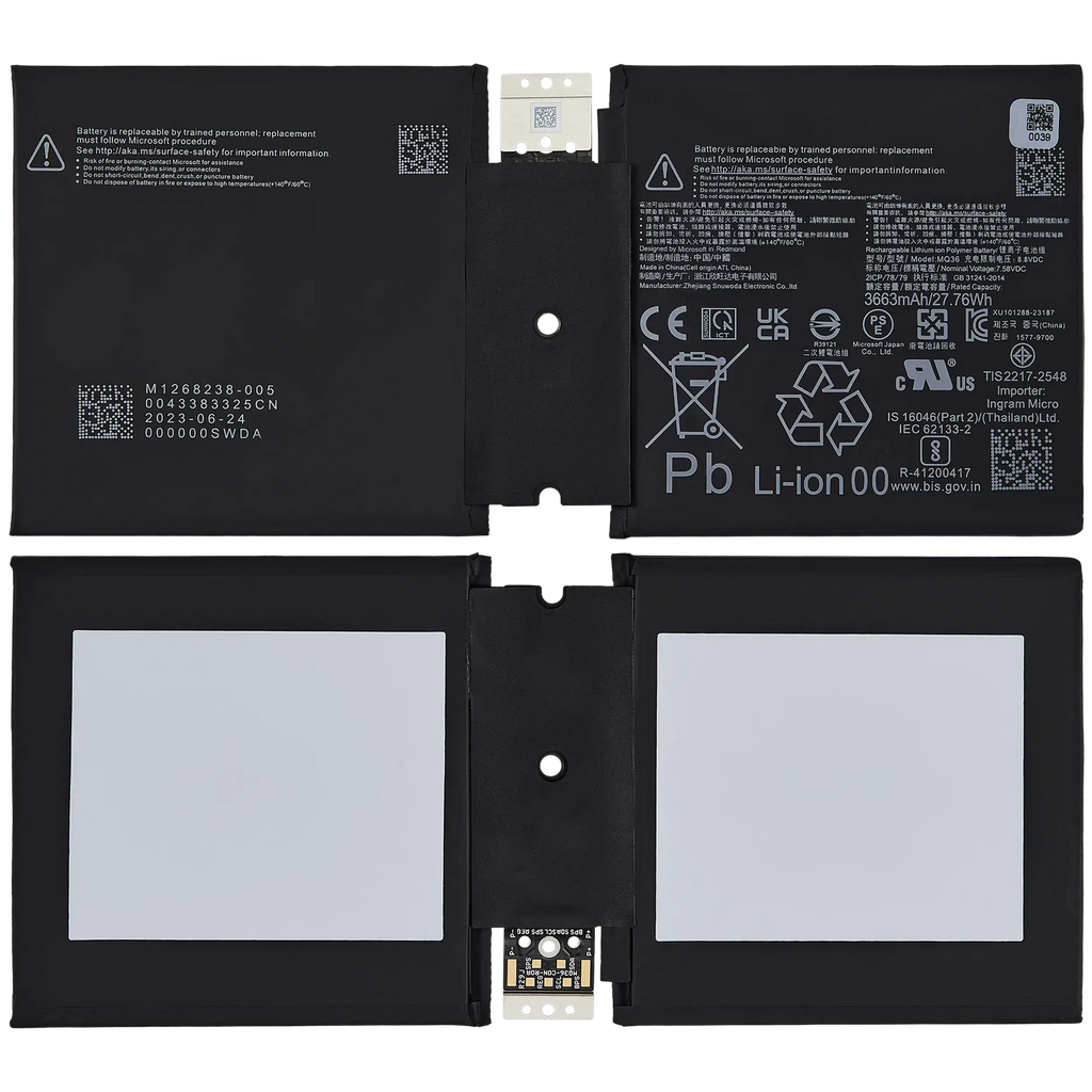 Ersatzakku für Microsoft Surface Go 4